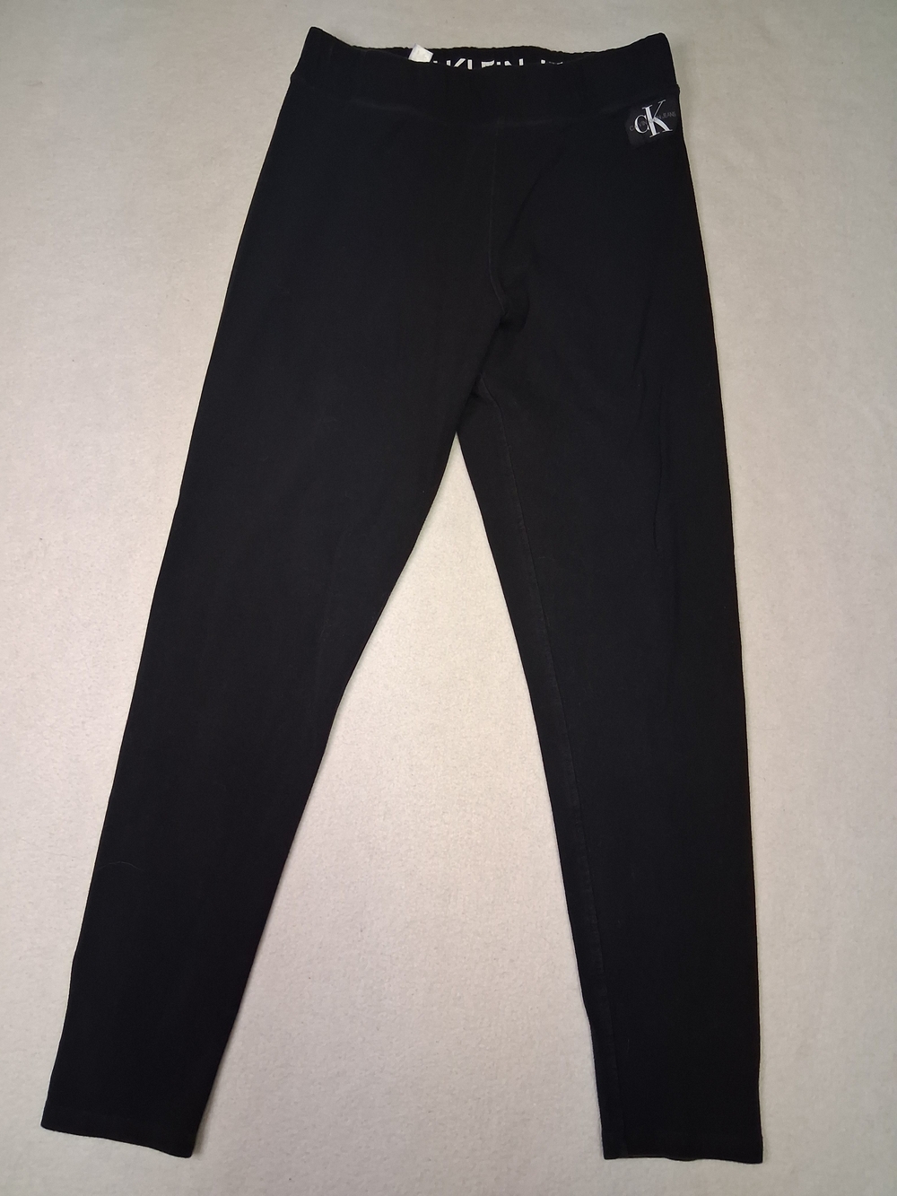 Calvin Klein Black Logo Waistband Leggings